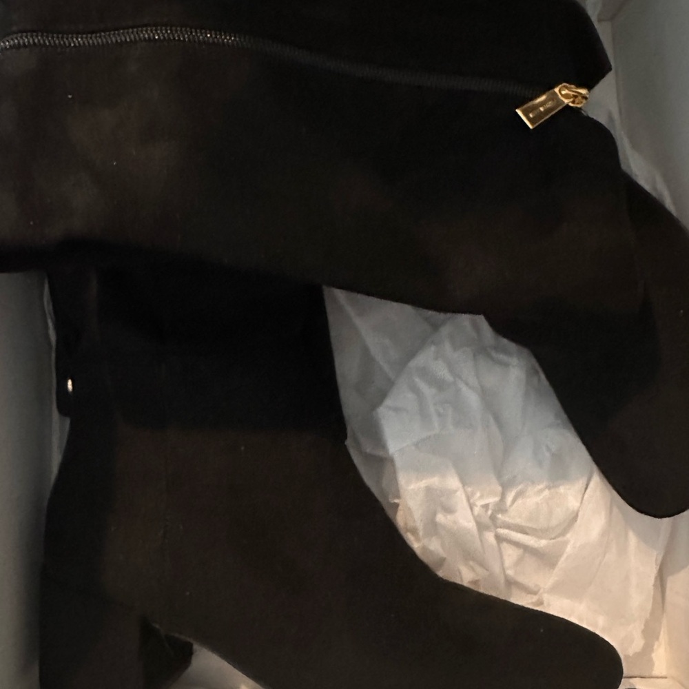 Michael Kors Black Heeled Boots for Timeless Style
